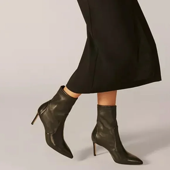STUART WEITZMAN STRETCH BOOTIE - Picture 2 of 7